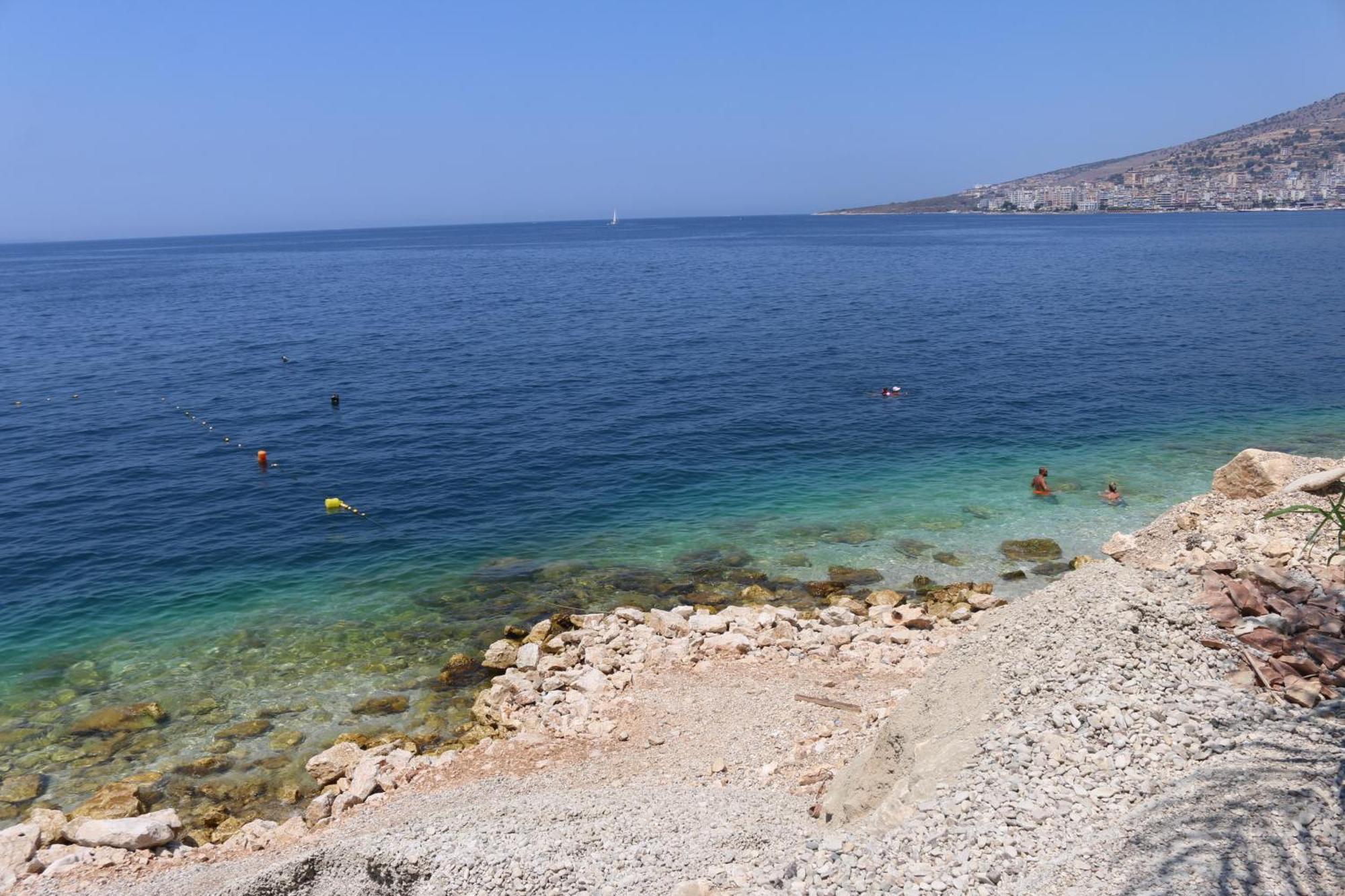 Appartamento Infinity Sea View Penthouse Sarandë Esterno foto