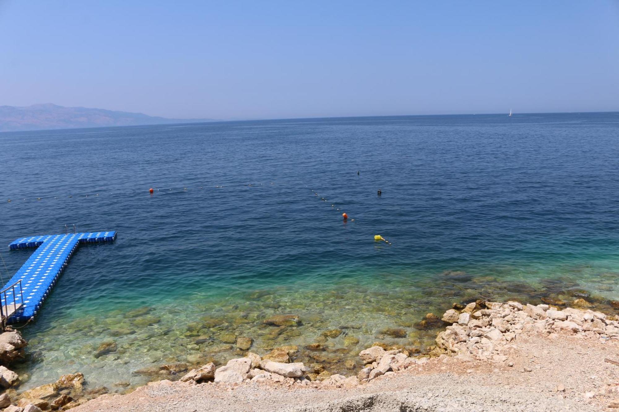 Appartamento Infinity Sea View Penthouse Sarandë Esterno foto